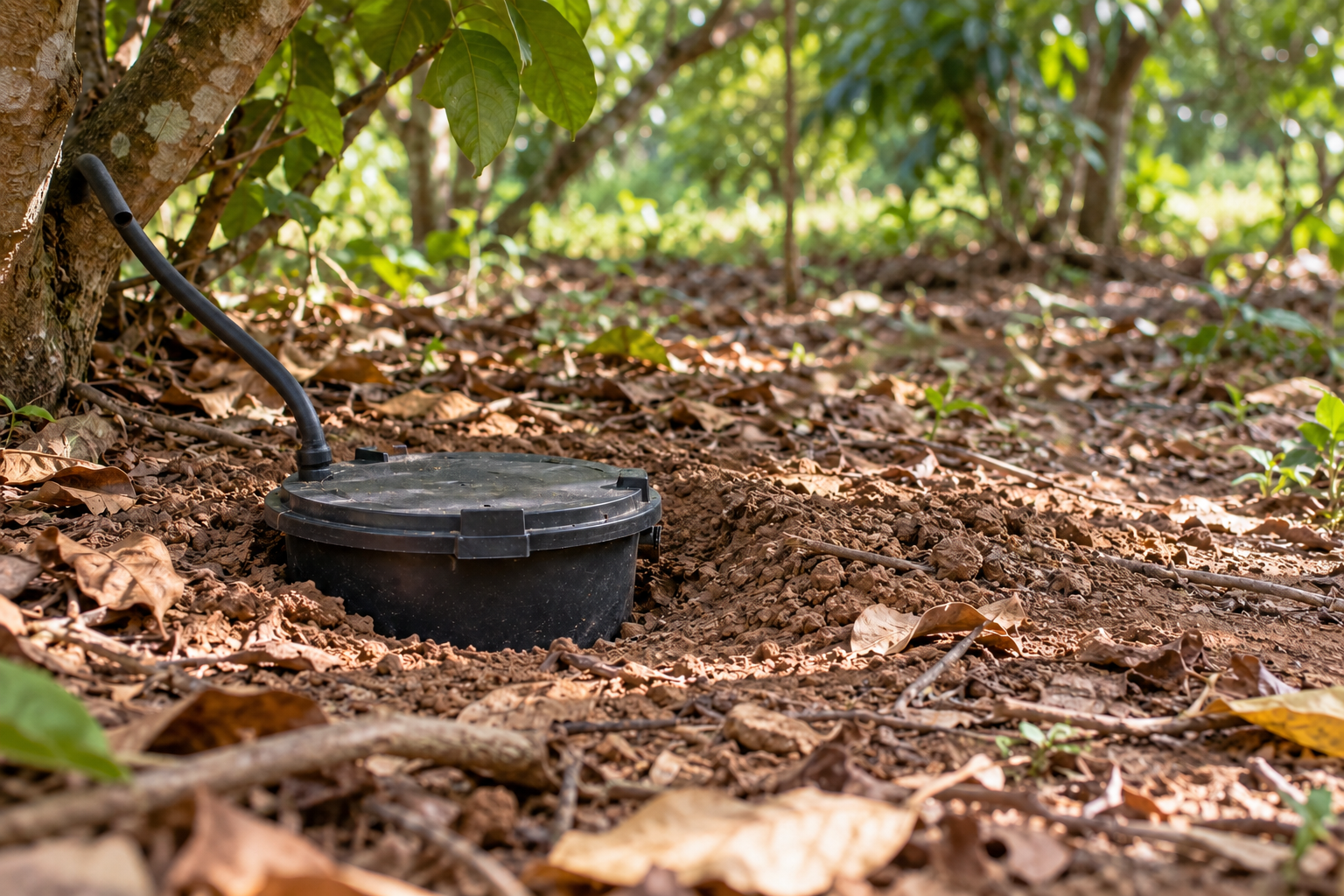 Isca enterrada para abelhas sem ferrão: montagem e cuidados